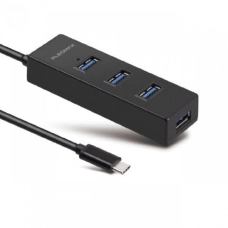 플레오맥스 PM-UH1000 C to USB허브 USB3.04포트 이미지