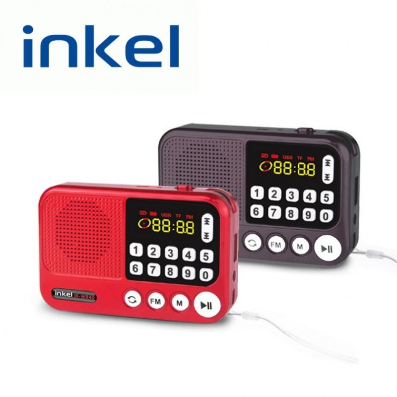 인켈40 휴대용 TF카드 FM 라디오 MP3 플레이어 이미지