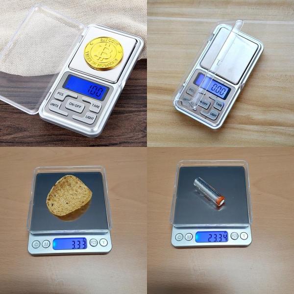 휴대용 초정밀 전자저울 가정용 계량저울(500X0.01g) 이미지