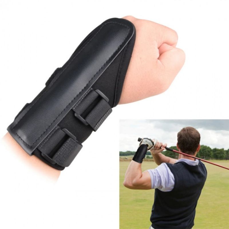 골프 스윙 손목 교정기 연습 용품 연습기 아대 꺾임 방지 고정 비거리 증가 부상 코킹 이미지