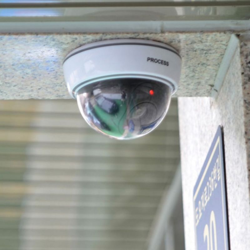 돔형 가짜 CCTV 모형 카메라 감시 방범 cctv 보안 이미지
