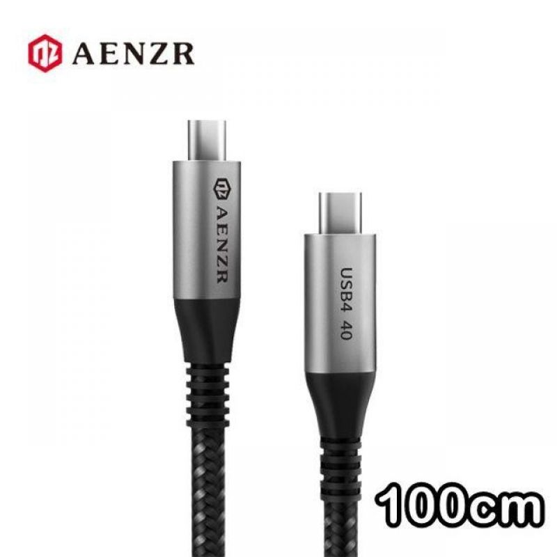 (100cm)AENZR USB4.0 C타입 고성능 고속 데이터케이블 이미지