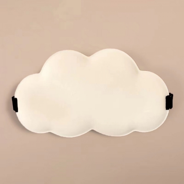 딥슬립 구름 암막 수면 안대 아이마스크 아이보리 이미지