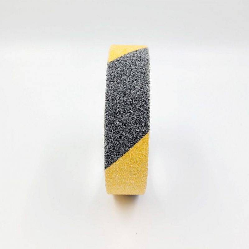 논슬립테이프 검은색 노란색 야외용 미끄럼방지 테이프(5M X 2.5CM) 미끄럼방지패드 이미지