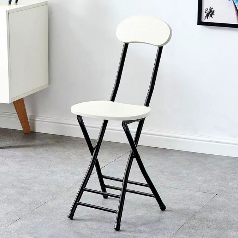 미니 접이식 의자 2p세트(화이트+블랙) 이미지