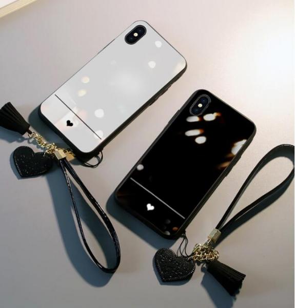 이폰, 케이스 커풀 iphone6s max 사랑 아이폰8 유리 미러 플러스 이미지
