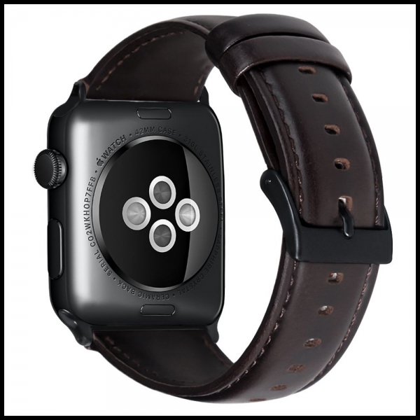 애플워치SE 가죽밴드 시계줄스트랩 i-Watch 40mm 44mm 이미지