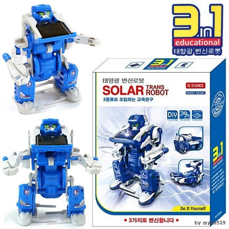 성광교역 태양광 변신로봇 (3종류로 조립하는 교육완구) 이미지