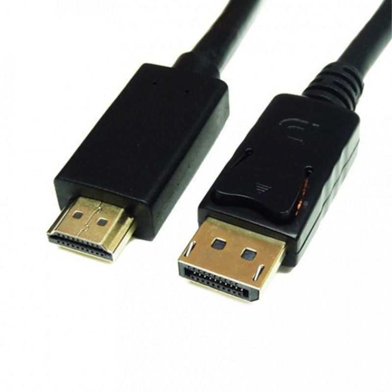 (HD-V05) DPtoHDMI케이블 1.8M 디스플레이포트에서 HDMI포트 변환케이블 이미지