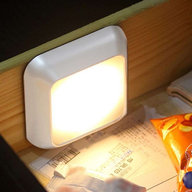동작감지 자동소등 마그넷 웜색 LED 센서등 (화이트) 이미지