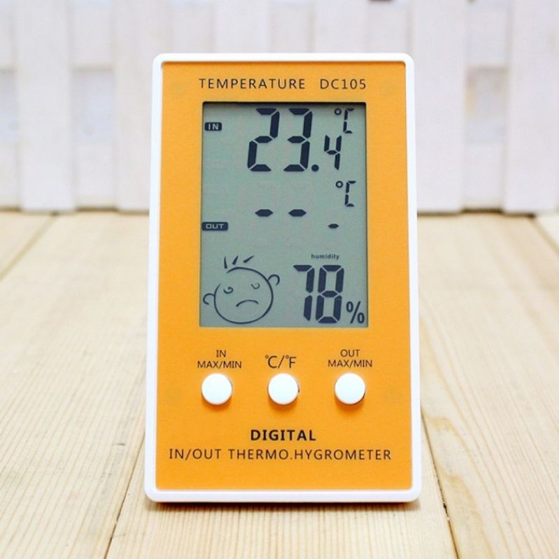 탁상용 디지털 온도계 습도계 탁상 온습도계 이미지