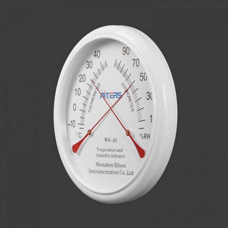 리터스 벽걸이 온도계 습도계 화이트 온습도계 측정기 이미지