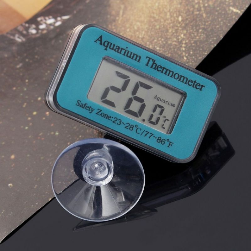 어항 속 수온측정 온도계 디지털 수족관온도계 이미지