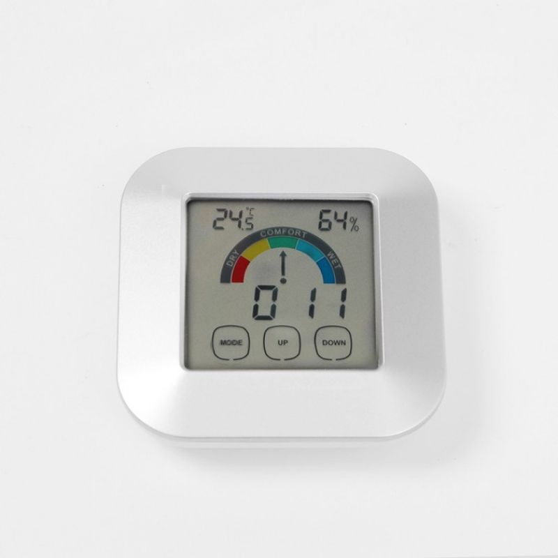 온도계 알람 자석 디지털 시계 터치스크린 습도계 이미지