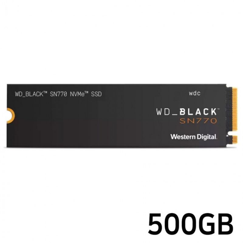 웬디 내장 SATA SSD 솔리드 스테이트 Black SN770 NVMe (500GB) 이미지