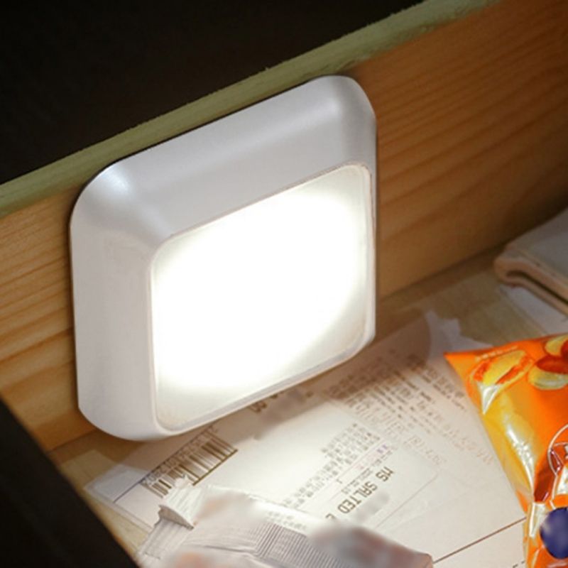 동작감지 자동소등 마그넷 백색 LED 센서등 (화이트) 이미지
