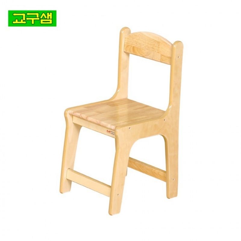 어린이 원목 열린 의자 자작합판 높이720 H74-4ca 이미지