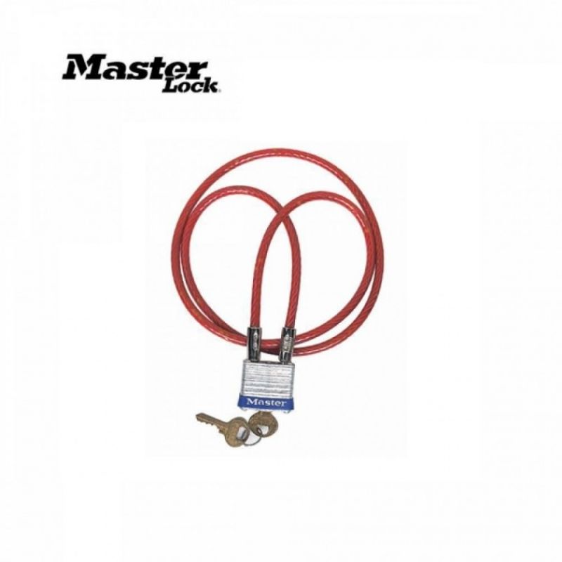 MASTER LOCK 와이어열쇠 719D 자물쇠 잠금장치 이미지