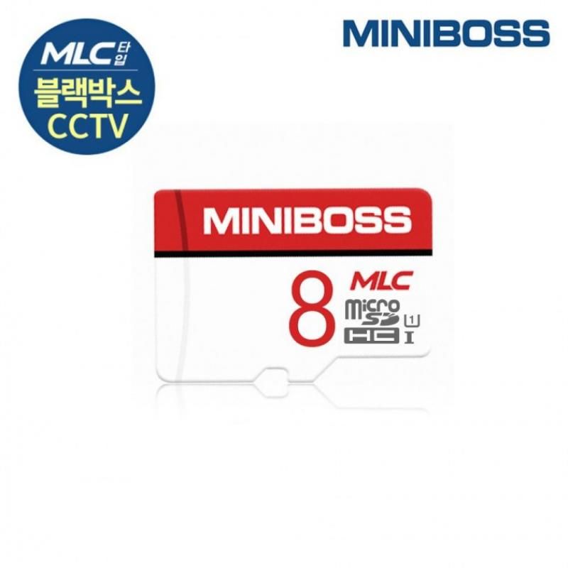 8GB MLC 미니보스 micro SD 메모리카드 블랙박스가능 이미지