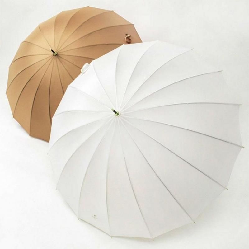 16K 경량 양산 우산 양산우산 양우산 장우산 16개살대 우산양산 패션우산 튼튼한 암막우산 이미지
