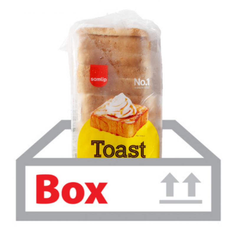 삼립 허니브레드용냉동6쪽식빵 1kg 4ea(박스) 토스트용 식빵 이미지