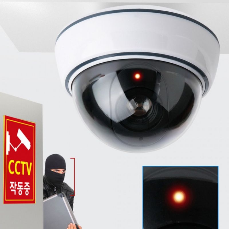 다이스 고급형 안전방범 CCTV 모형 감시카메라 방범카메라 돔형 이미지